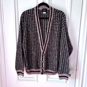 Vintage Sears The Men’s Store Eclectic Grandpa Button Up Cardigan Size 46